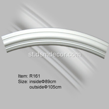 Curved Crown Moldings for Internal Decoration